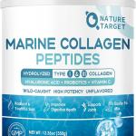 Poudre de peptides de collagène marin NATURE TARGET